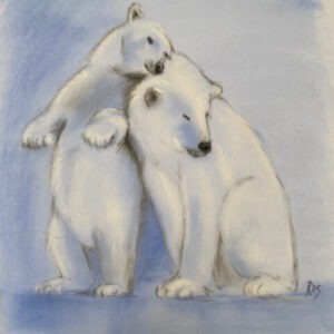 "Love in a Cold Climate" Christmas card