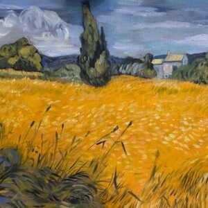 "Summer Wheatfield" Greetings card