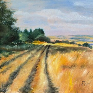 "In a Rut" Greetings Card (Square)
