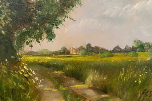 "Birchmore Green" Greetings card