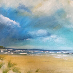 "Holkham Beach" Greetings card