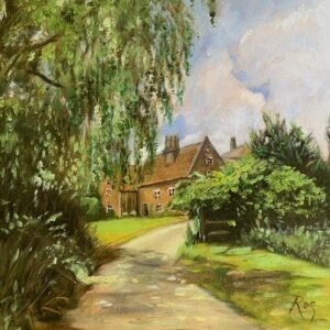 "Westbury Arts Centre" Greetings Card (Square)