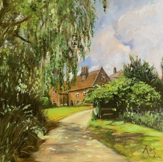 "Westbury Arts Centre" Greetings Card (Square)