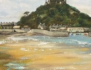 "St Michael's Mount" Greetings card